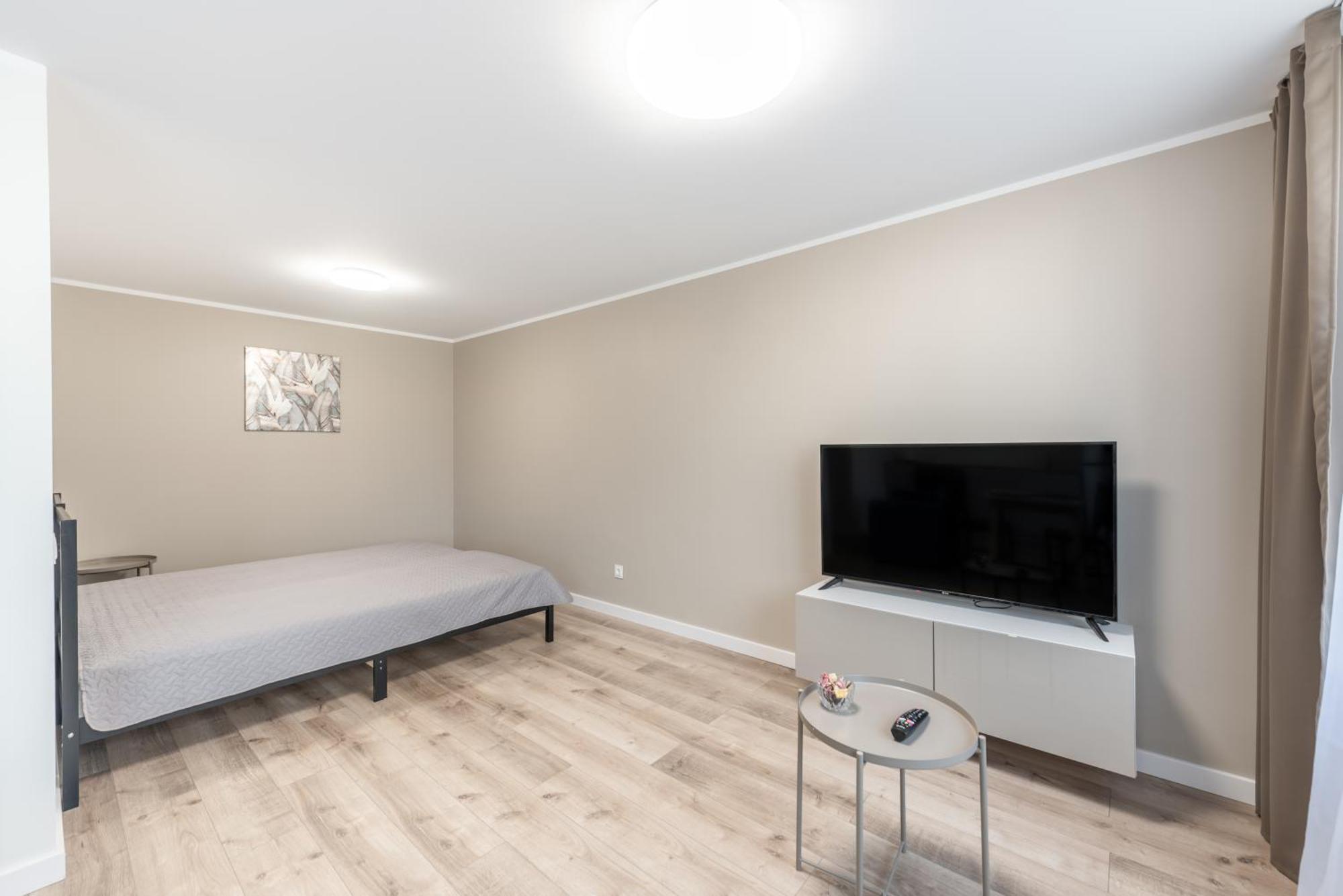 Stiklo Apartamentai Radziwiliszki Esterno foto