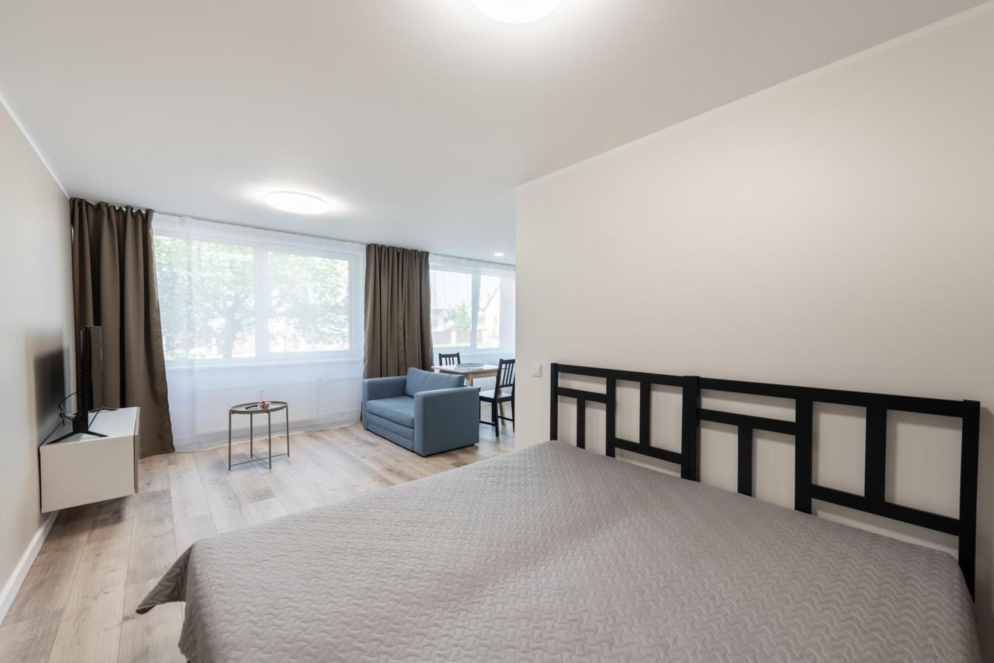 Stiklo Apartamentai Radziwiliszki Esterno foto