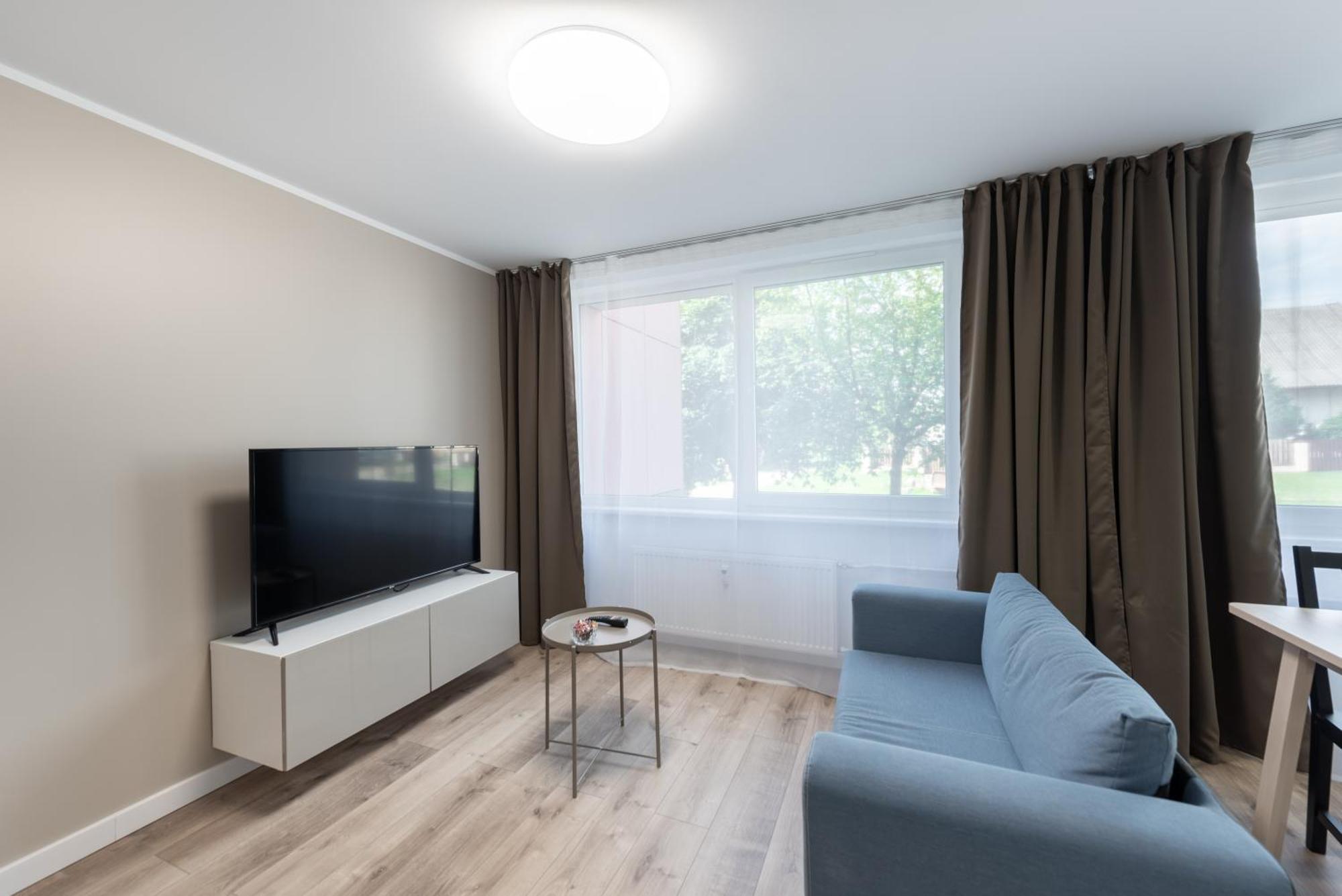 Stiklo Apartamentai Radziwiliszki Esterno foto