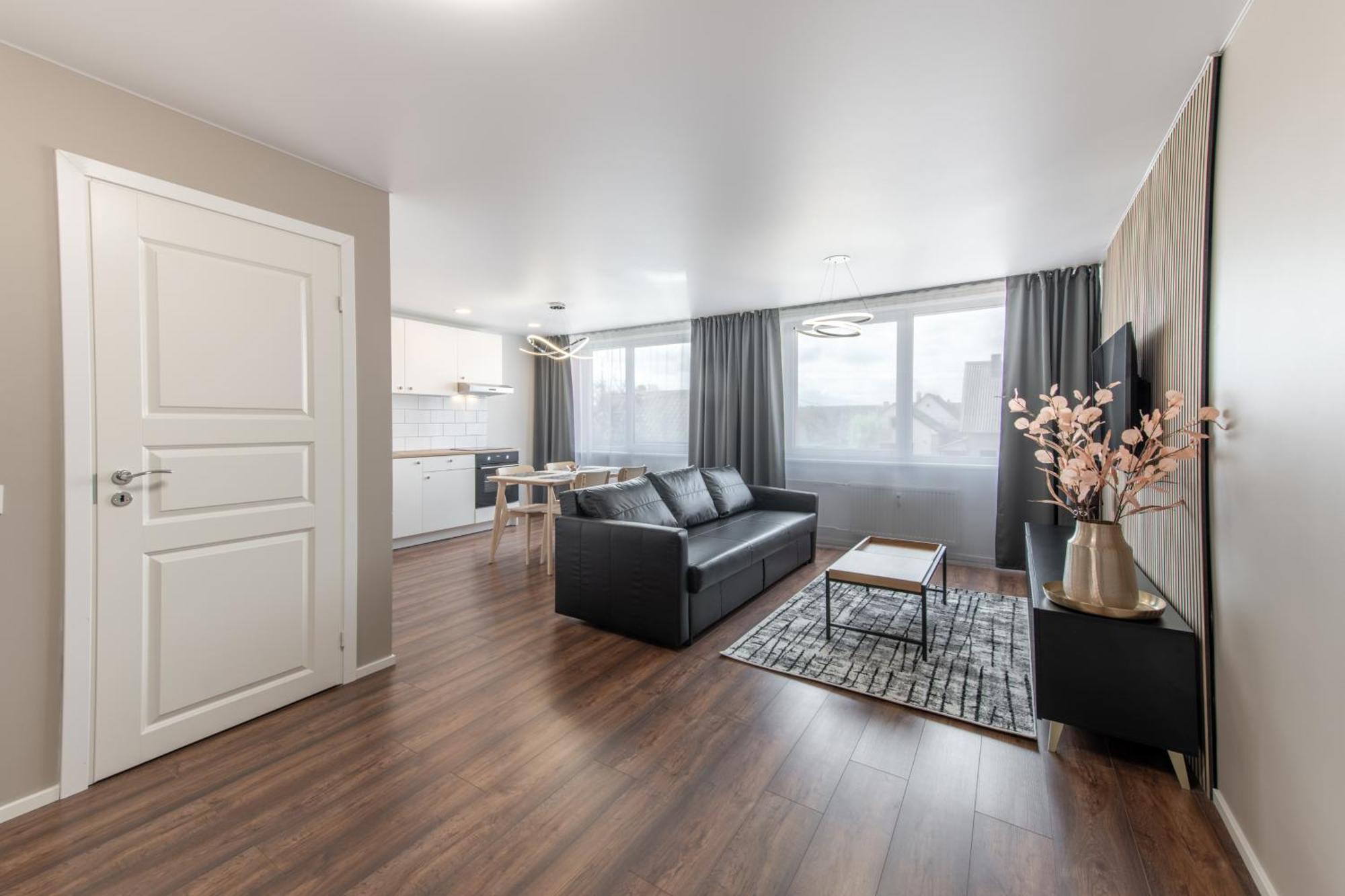 Stiklo Apartamentai Radziwiliszki Esterno foto