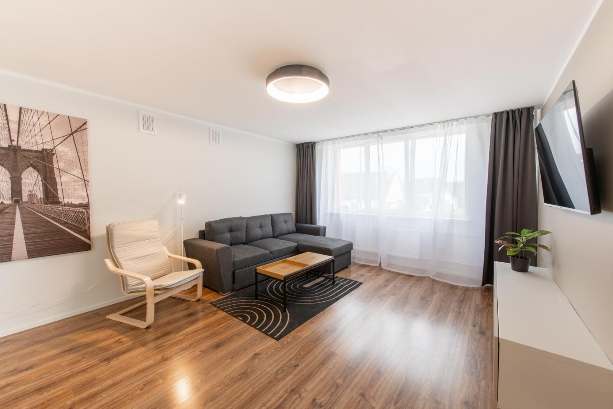 Stiklo Apartamentai Radziwiliszki Esterno foto